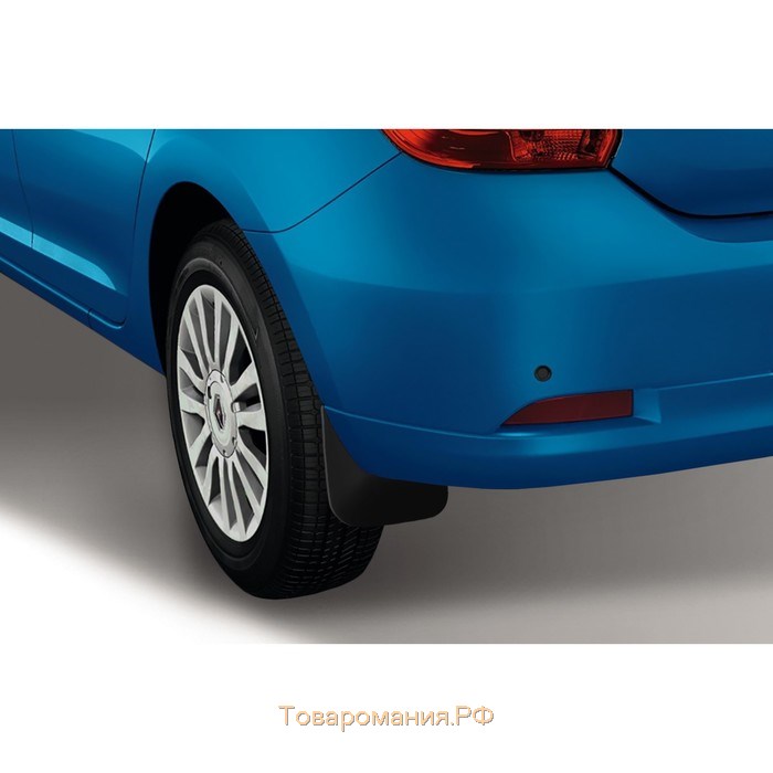 Брызговики задние Renault Logan, 2014-2016 седан 2 шт (полиуретан)