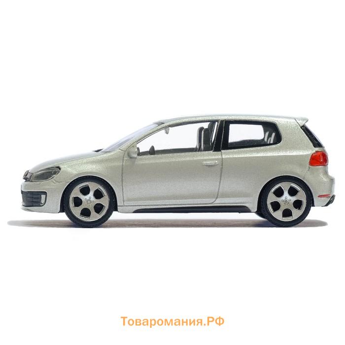 Машина металлическая VOLKSWAGEN GOLF GTI, 1:43, цвет чёрный