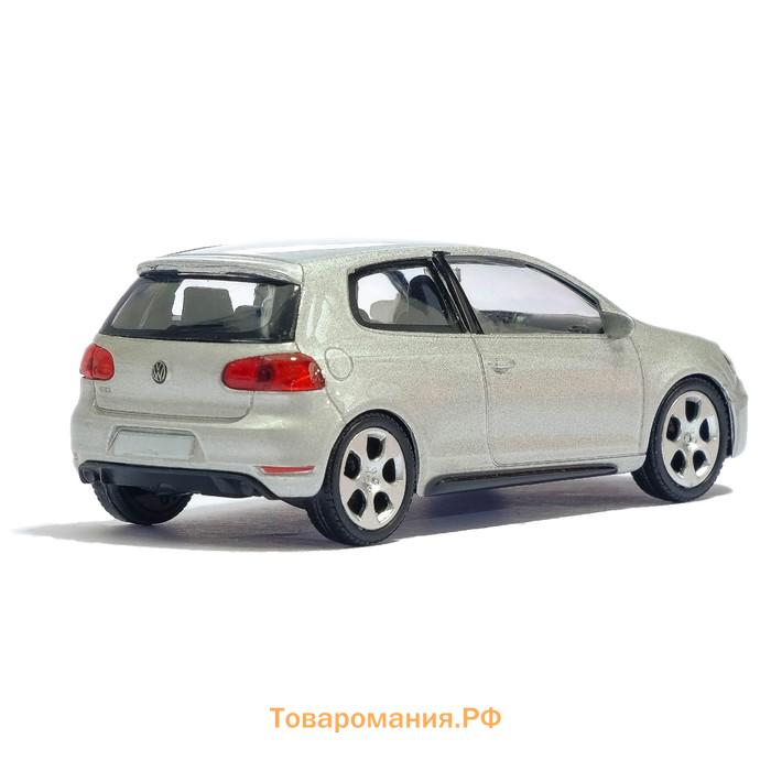 Машина металлическая VOLKSWAGEN GOLF GTI, 1:43, цвет чёрный