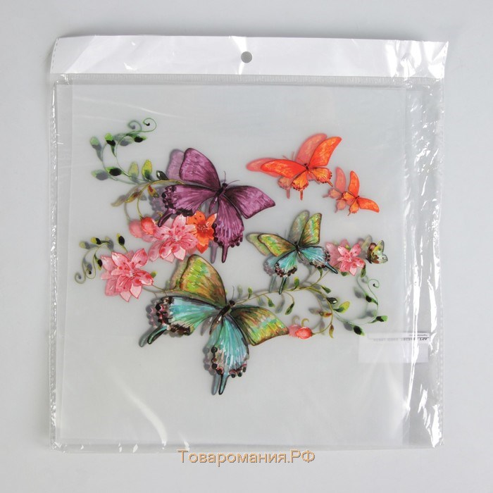 Термотрансфер «Бабочки», 19 × 17,5 см