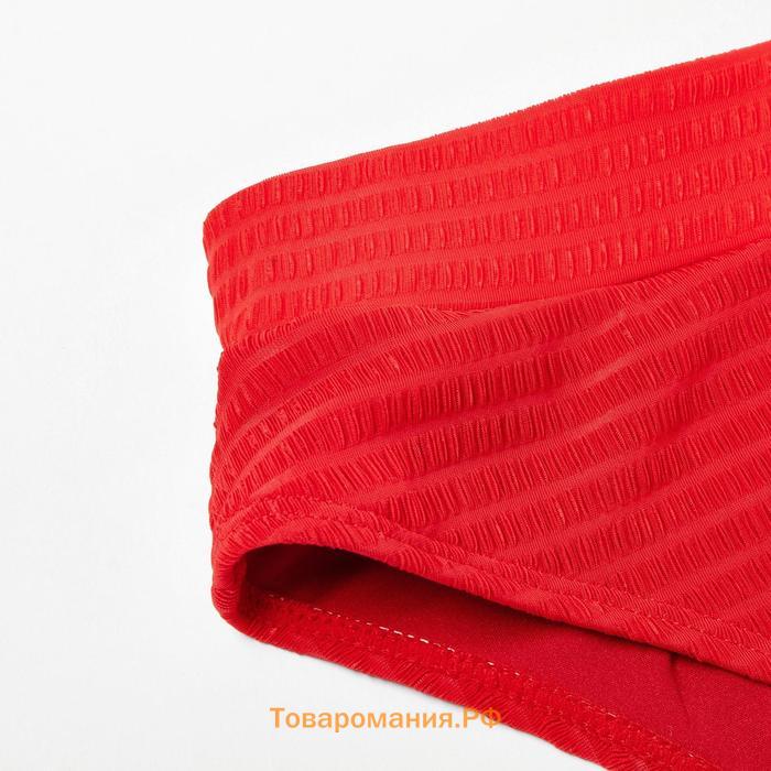 Плавки купальные женские MINAKU Summer, размер 46, цвет красный