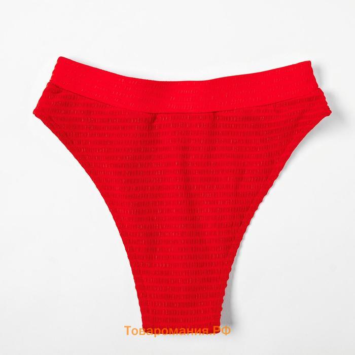 Плавки купальные женские MINAKU Summer, размер 46, цвет красный