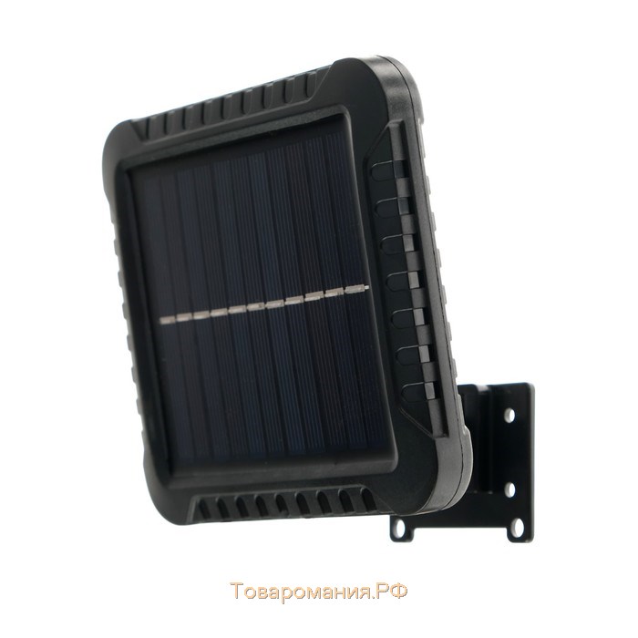 Светодиодный прожектор на солнечной батарее 10 Вт, выносная панель, 15 × 11 × 4 см, 6500К