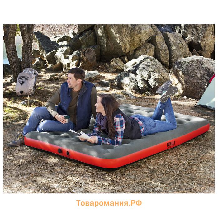 Матрас надувной Roll & Relax, 203 x 152 x 22 см, 67703 Bestway