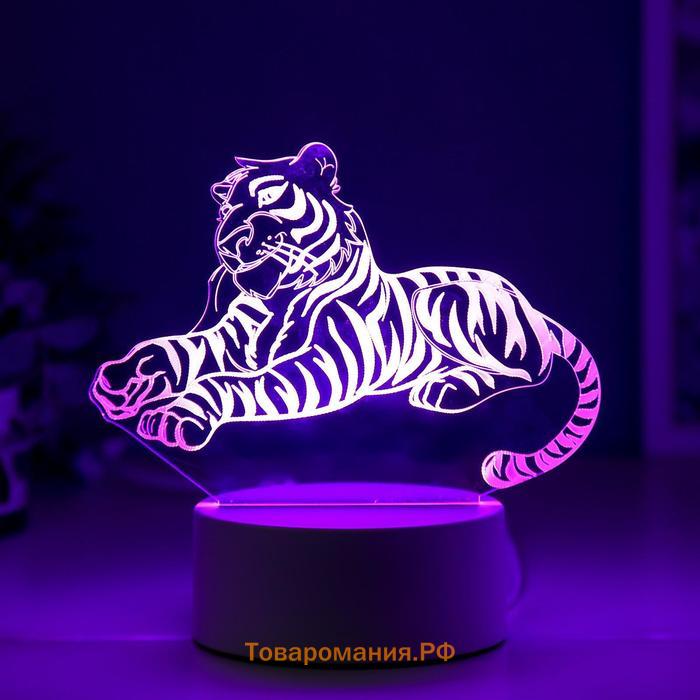 Светильник «Тигр» LED RGB от сети