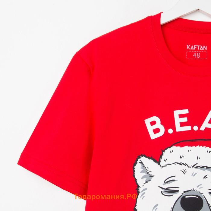 Пижама мужская KAFTAN "Bear" размер 50