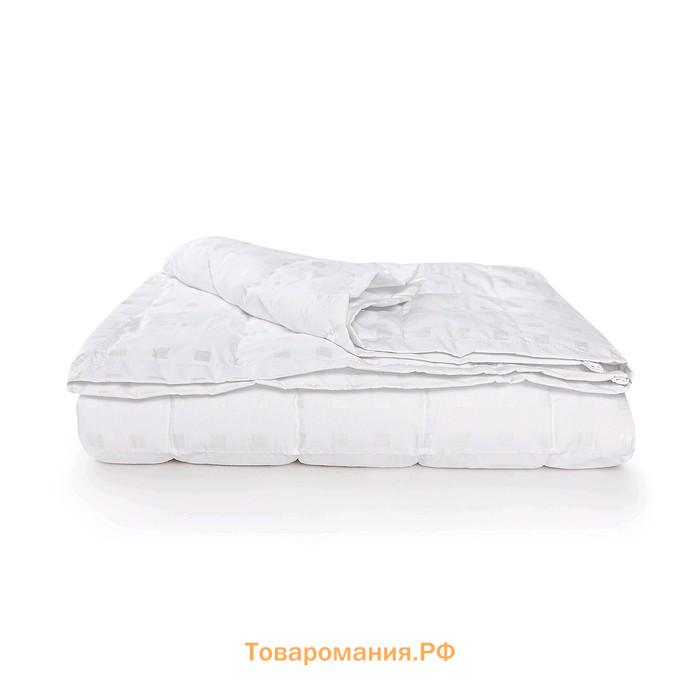 Одеяло утяжелённое с гранулами, размер 90 × 120 см, тик, белый
