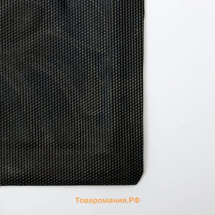 Коврик влаговпитывающий придверный с окантовкой Welcome, 40×60 см, цвет МИКС
