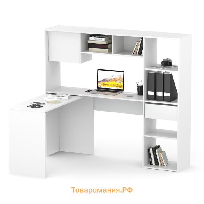 Письменный стол «СПм-23», 1190 × 446 × 740 мм, цвет белый