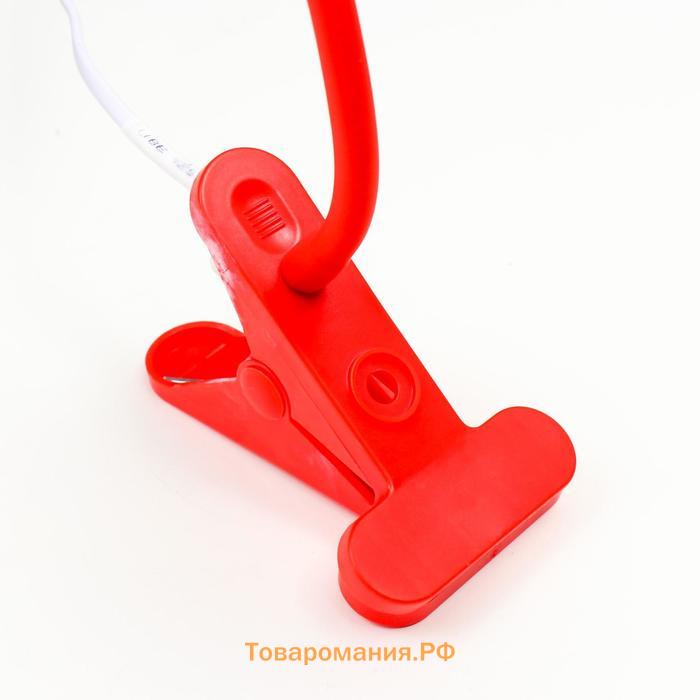 Настольная лампа 16700/1RD Е27 15Вт красный RISALUX