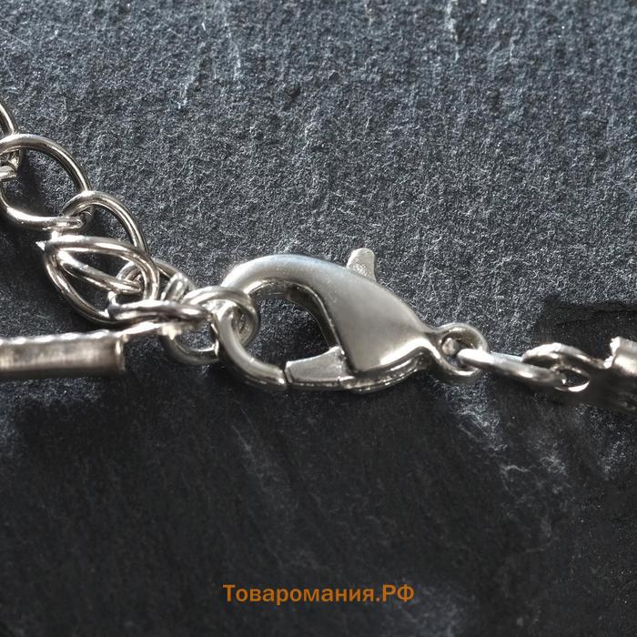 Кулон-амулет "Рог Одина" на шнурке, цвет бронзовый