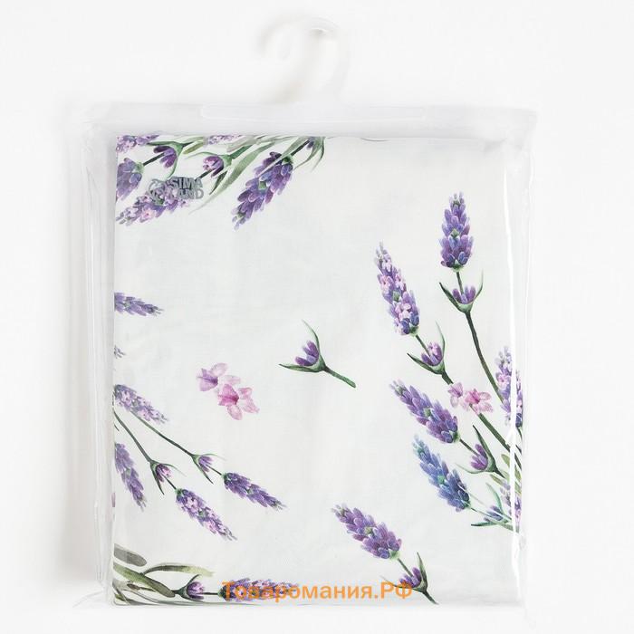 Скатерть "" Lavender 149х110 см, 100% хл, саржа 190 г/м2