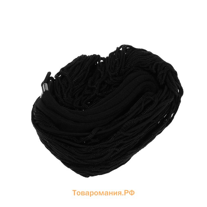 Сетка багажная TORSO 110×60 см, 4 крючка, крепление