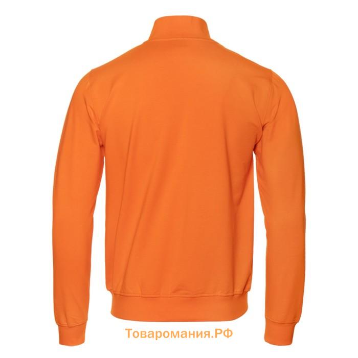 Толстовка унисекс, размер 50, цвет оранжевый