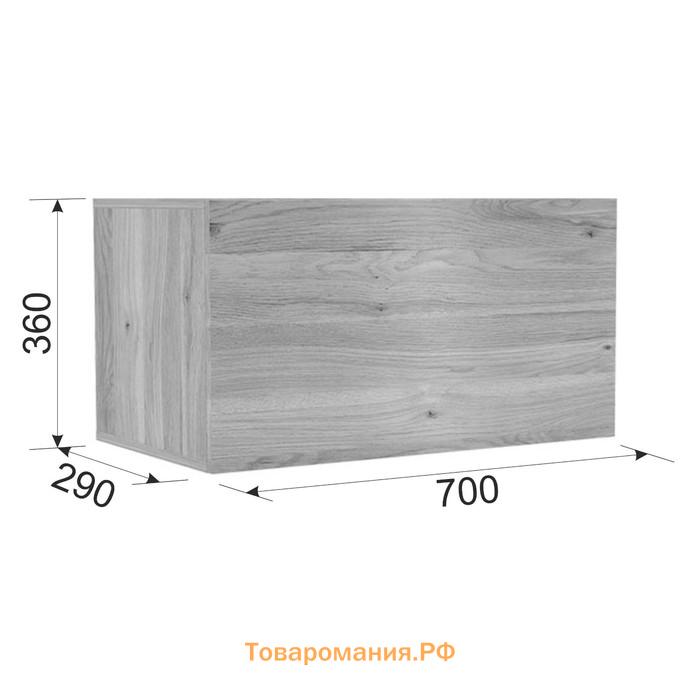 Шкаф навесной «Лайк 40.01», 700 × 290 × 360 мм, цвет дуб мария