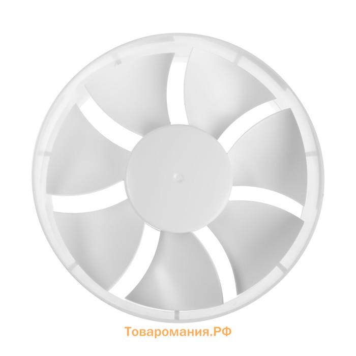 Вентилятор вытяжной AURAMAX VP 150, 153x153 мм, d=150 мм, 220 В, 22 Вт, 37 дБ, канальный