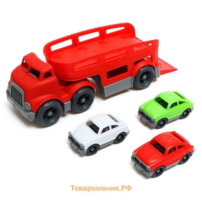 Автовоз Car Hauler №2, цвета МИКС