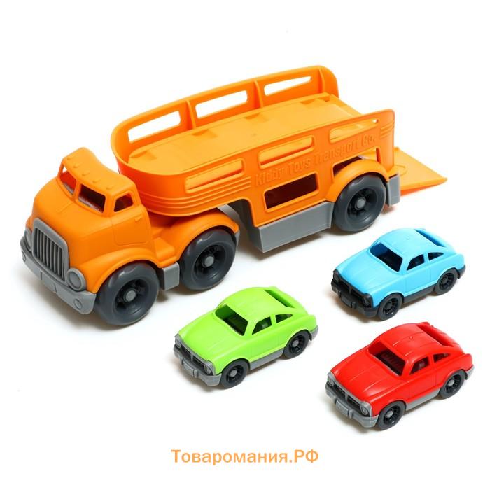 Автовоз Car Hauler №2, цвета МИКС