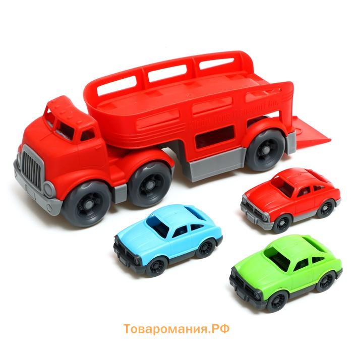 Автовоз Car Hauler №2, цвета МИКС