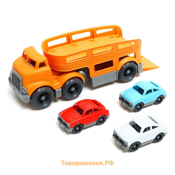 Автовоз Car Hauler №2, цвета МИКС