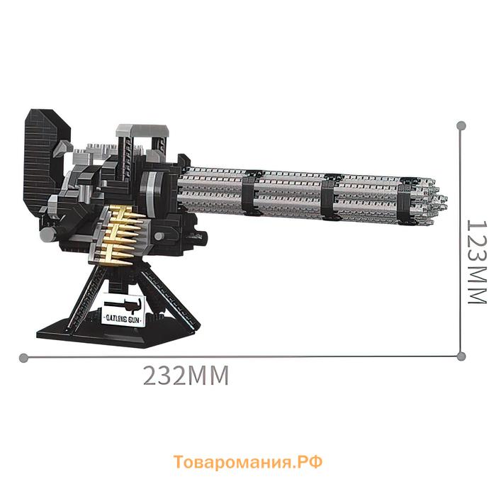 Конструктор-Мини «Оружие. Миниган», 1025 деталей