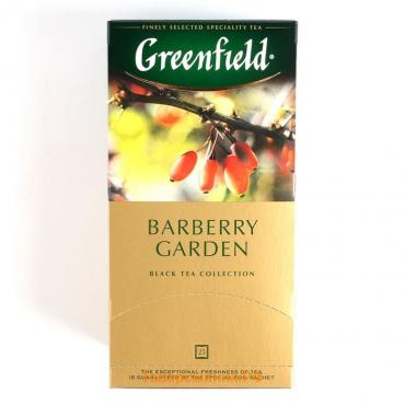 Чай Гринфилд Barberry Garden black tea 25п*1,5 гр.