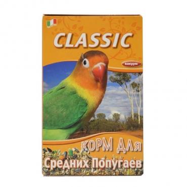 Корм FIORY Classic для средних попугаев, 650 г.