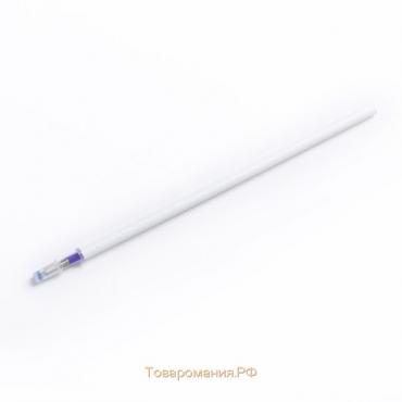 Стержень гелевый 0,5 мм, для ручки со стираемыми чернилами, 131 мм, чернила синие (штрихкод на штуке)