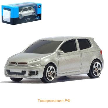 Машина металлическая VOLKSWAGEN GOLF GTI, 1:64, цвет чёрный