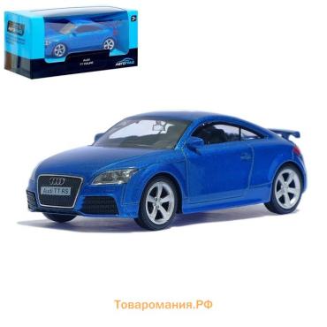 Машина металлическая AUDI TT COUPE, 1:43, цвет синий