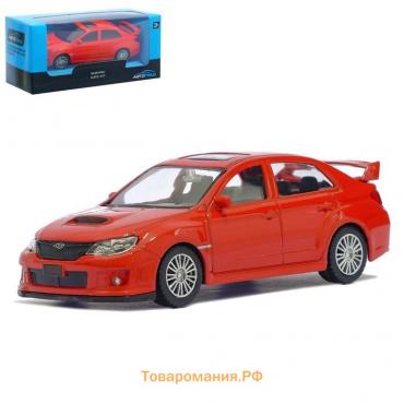 Машина металлическая SUBARU WRX STI, 1:43, цвет синий