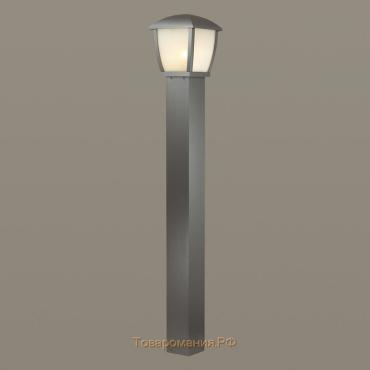 Уличный светильник 110 см TAKO, 1x100Вт, E27, IP44, цвет серый
