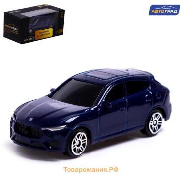 Машина металлическая MASERATI LEVANTE GTS, 1:64, цвет синий