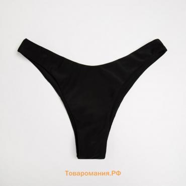 Плавки купальные женские MINAKU бикини, цвет чёрный, размер 42