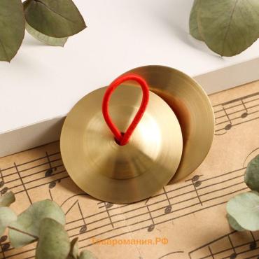 Музыкальные тарелки ручные Music Life «Мини», 5.5 см