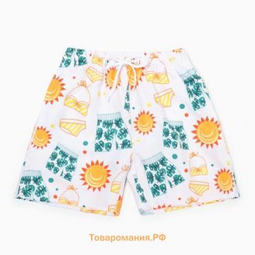 Купальные трусы детские MINAKU "Summer" рост 122-128 см